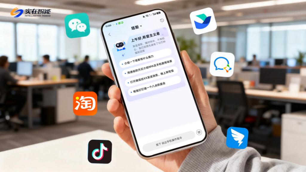 人在堵车，活已干完？实在Agent（手机版）让企业效率“不打烊”